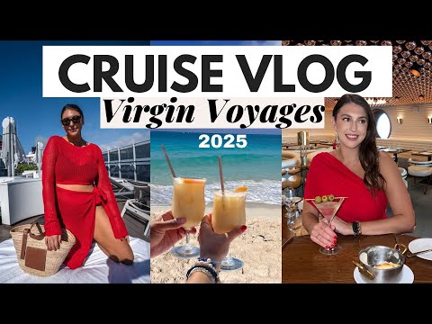 Caribbean Cruise Vlog! 🌴 8 Nights on Scarlet Lady Virgin Voyages