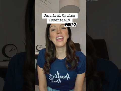 Carnival Cruise Essentials! #cruisetips