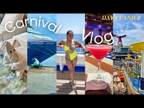 CARNIVAL VALOR 2025 Days 1 & 2: Hilarious Karaoke, Queen of Lido, Room Tour, Clubbin, The Updates