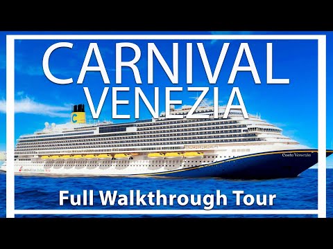 Carnival Venezia | Full Walkthrough Ship Tour & Review | Fully Renovated | Carnival Cruise Lines