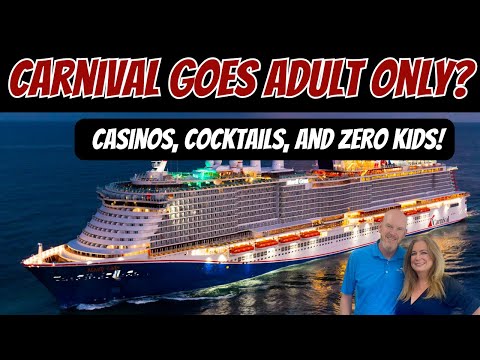 Carnival’s Adults-Only Cruises & Big Ship Shakeup 🚢