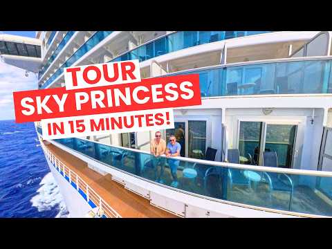 ESSENTIAL Ship Tour of Sky Princess – ⏰ IN 15 MINUTES! #princesscruises