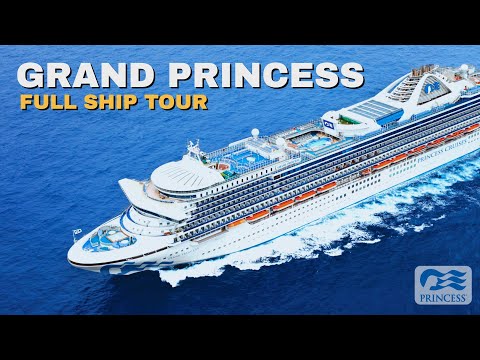 Grand Princess Full Walkthrough Tour & Review | 4K