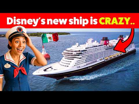 NEW Disney Cruise Ship! Everything YOU Need to KNOW on Disney Destiny! #disney #cruise