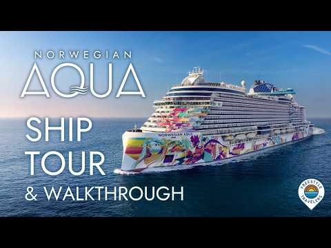 Norwegian Aqua Official Ship Tour | Full Walkthrough All Public Spaces 4K | NCL Aqua Walkthrough