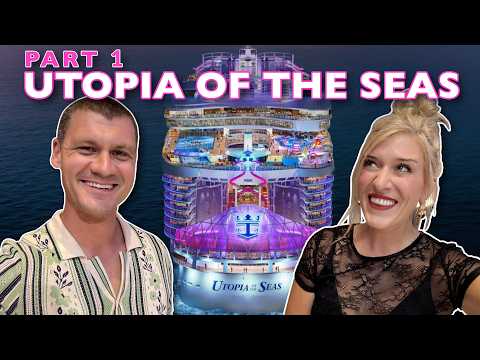 Our FIRST Cruise On Royal Caribbean | Utopia Of The Seas Part 1 | Dining, Room Tour, Activities