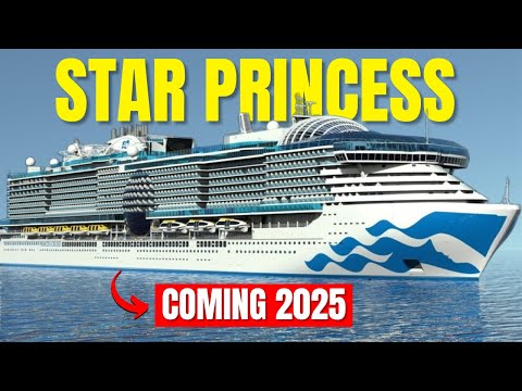 Princess Cruises' Star Princess 2025 – A Ship So Stunning, It Redefines Luxury