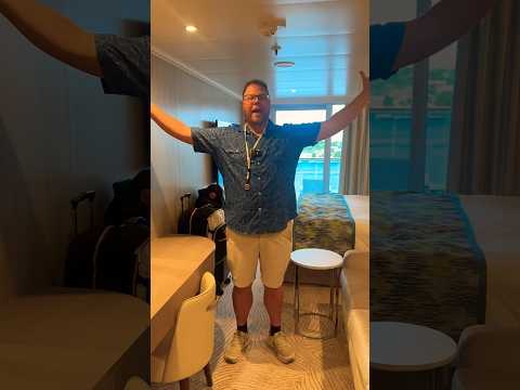 Sun Princess-Balcony Cabin #tour #cabin #travel #sunprincess #cruisetime #letsgo #explore #vacation