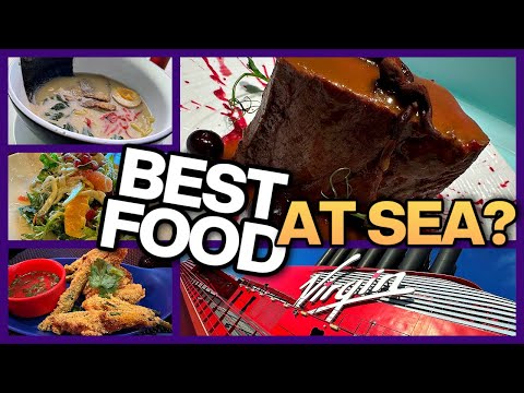 Virgin Voyages Food Tour of the Valiant Lady | Included Dining