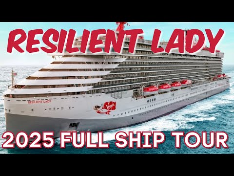 VIRGIN VOYAGES RESILIENT LADY FULL SHIP TOUR | Walk Through and Tips