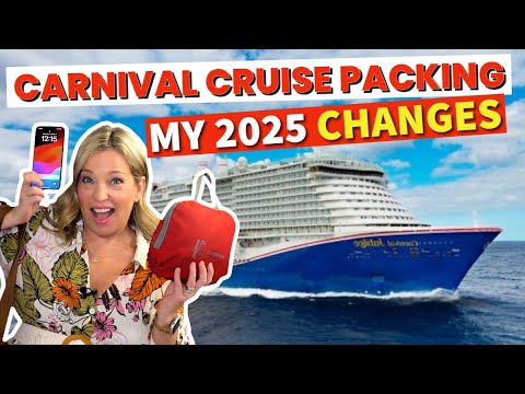 What to pack for a Carnival Cruise! *NEW* for 2025!